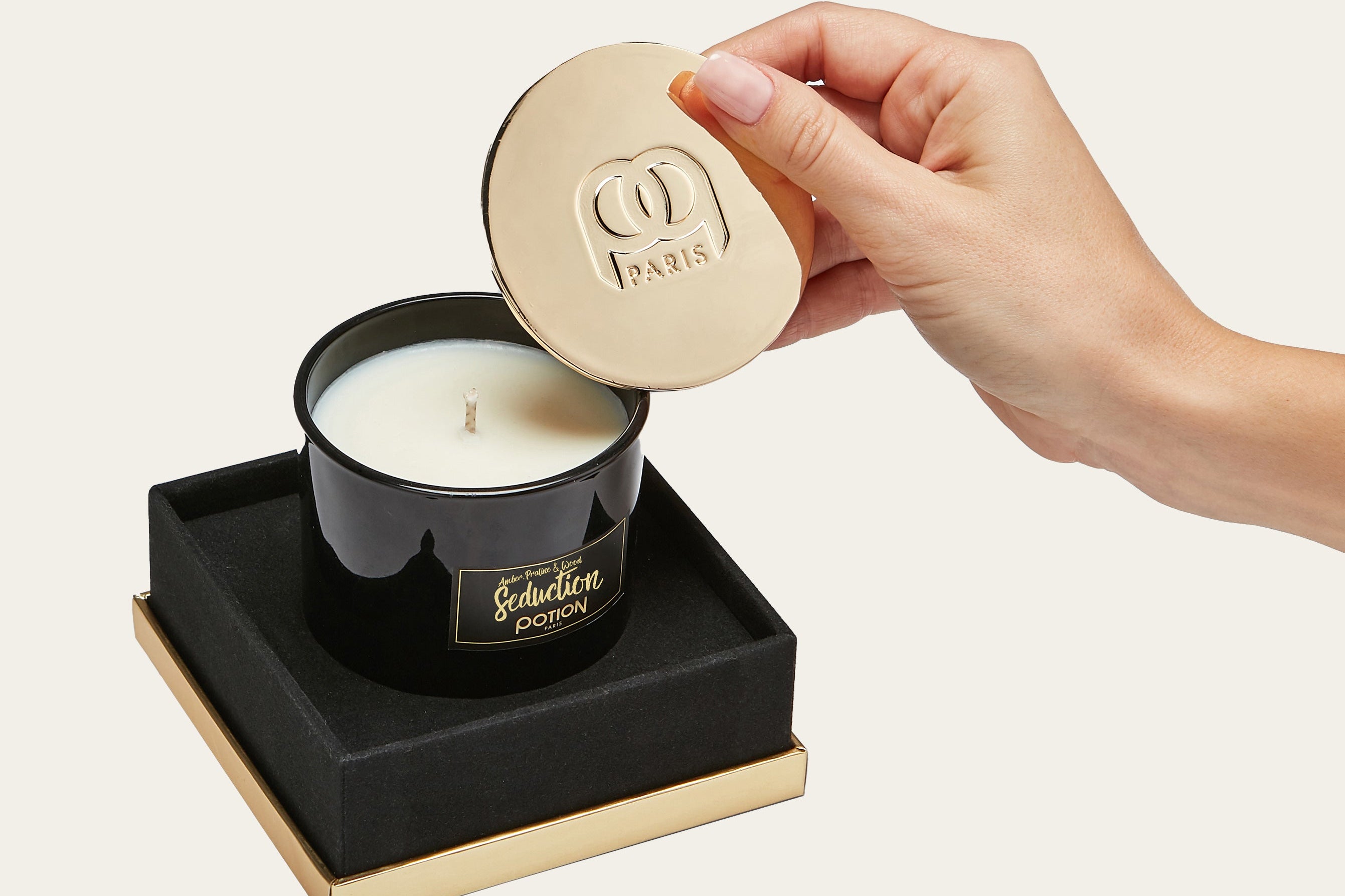 Amber, Praline & Wood Seduction Candle