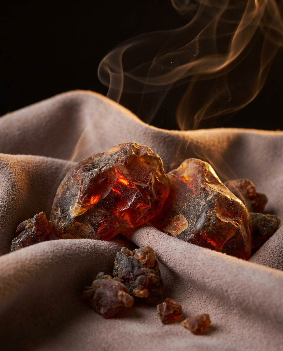 Suede · Musk · Myrrh · Amber