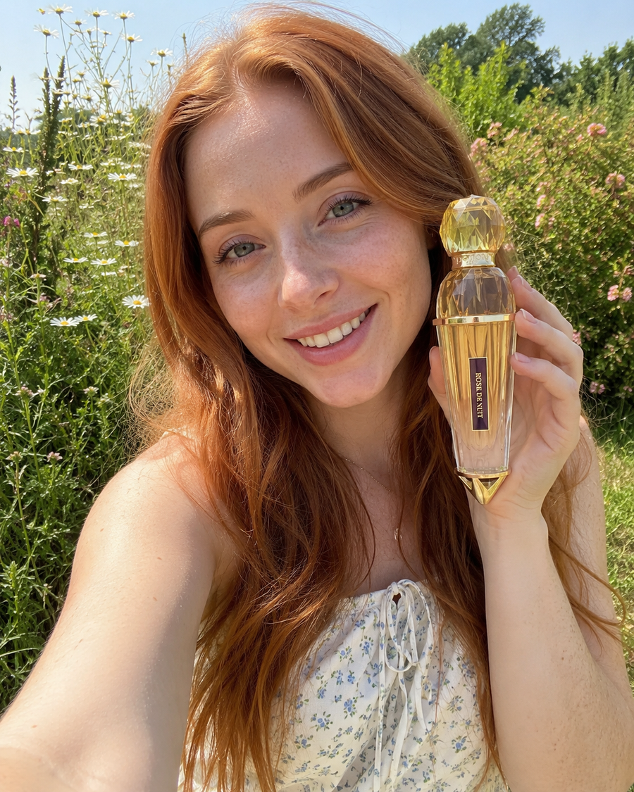 Poppy H. with Rose de Nuit
