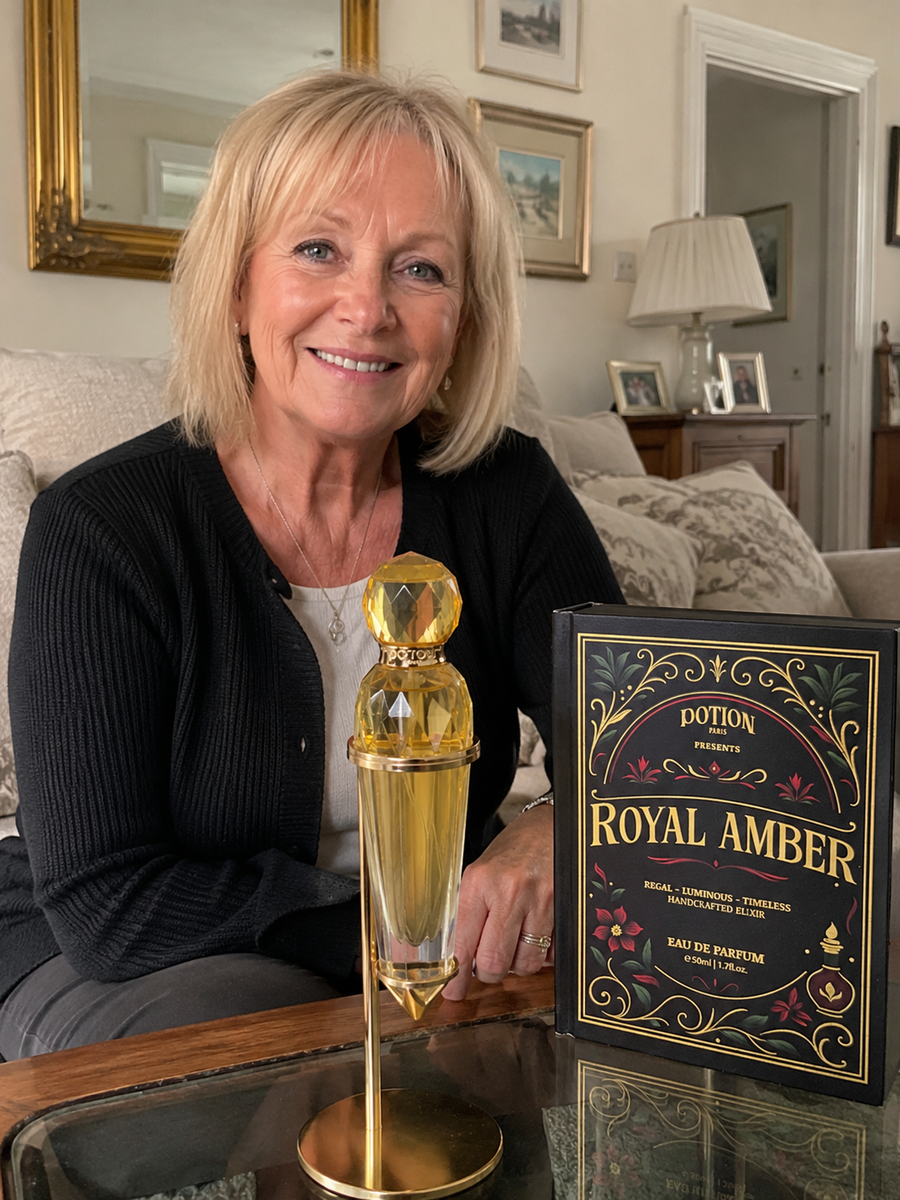 Carol B. with Royal Amber