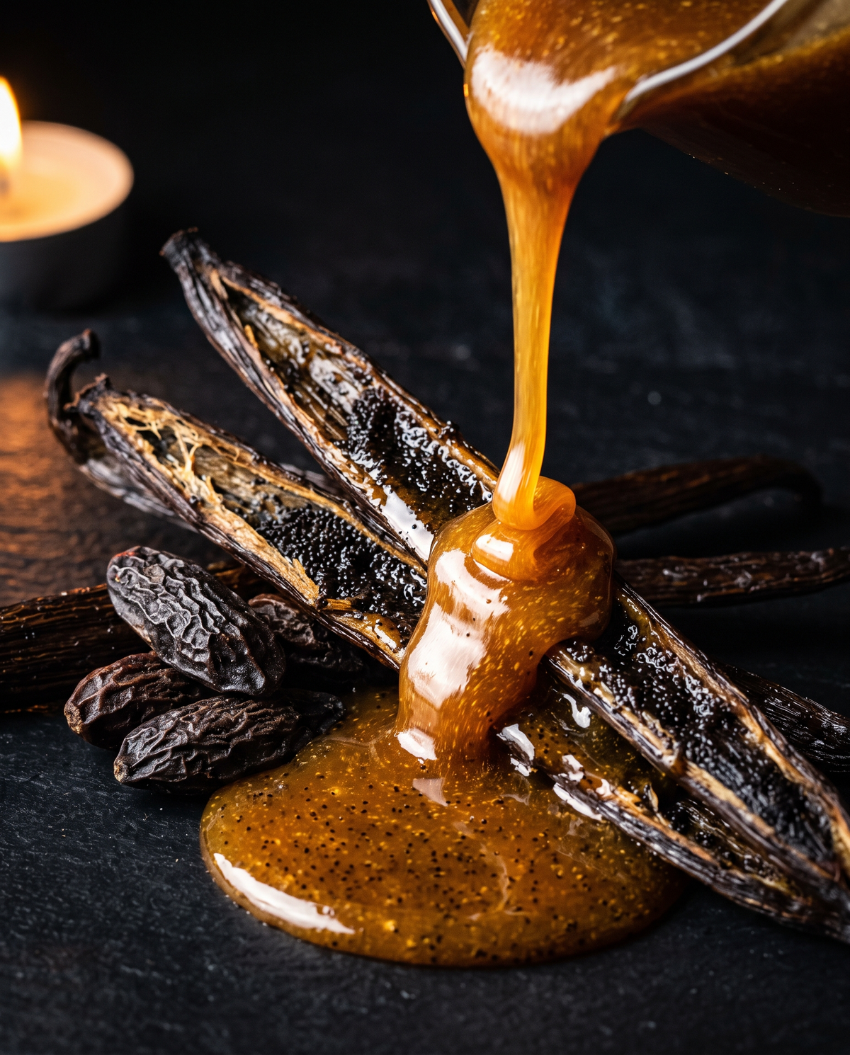 Vanilla · Toffee · Tonka Bean