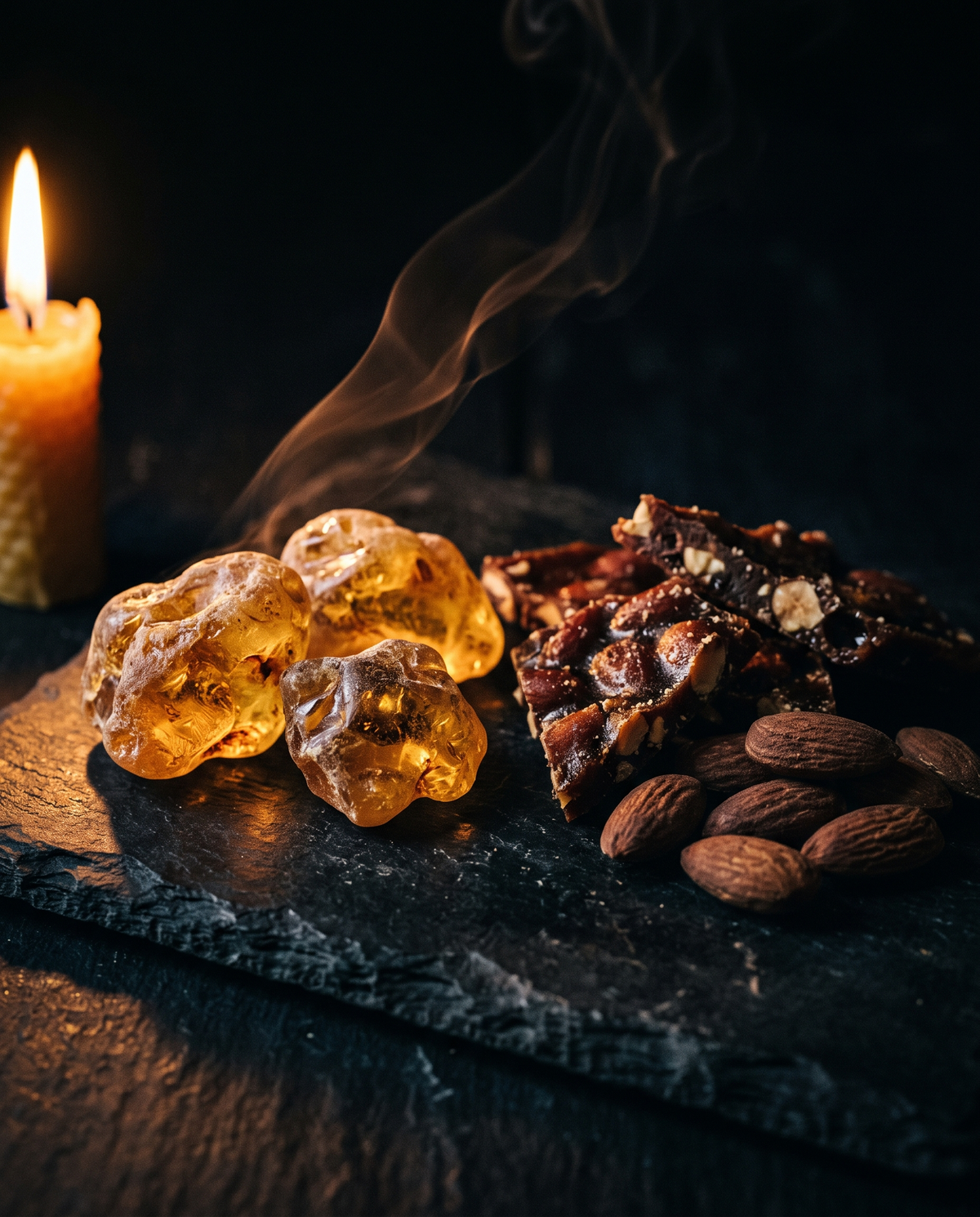 Musk · Amber · Praline · Almond