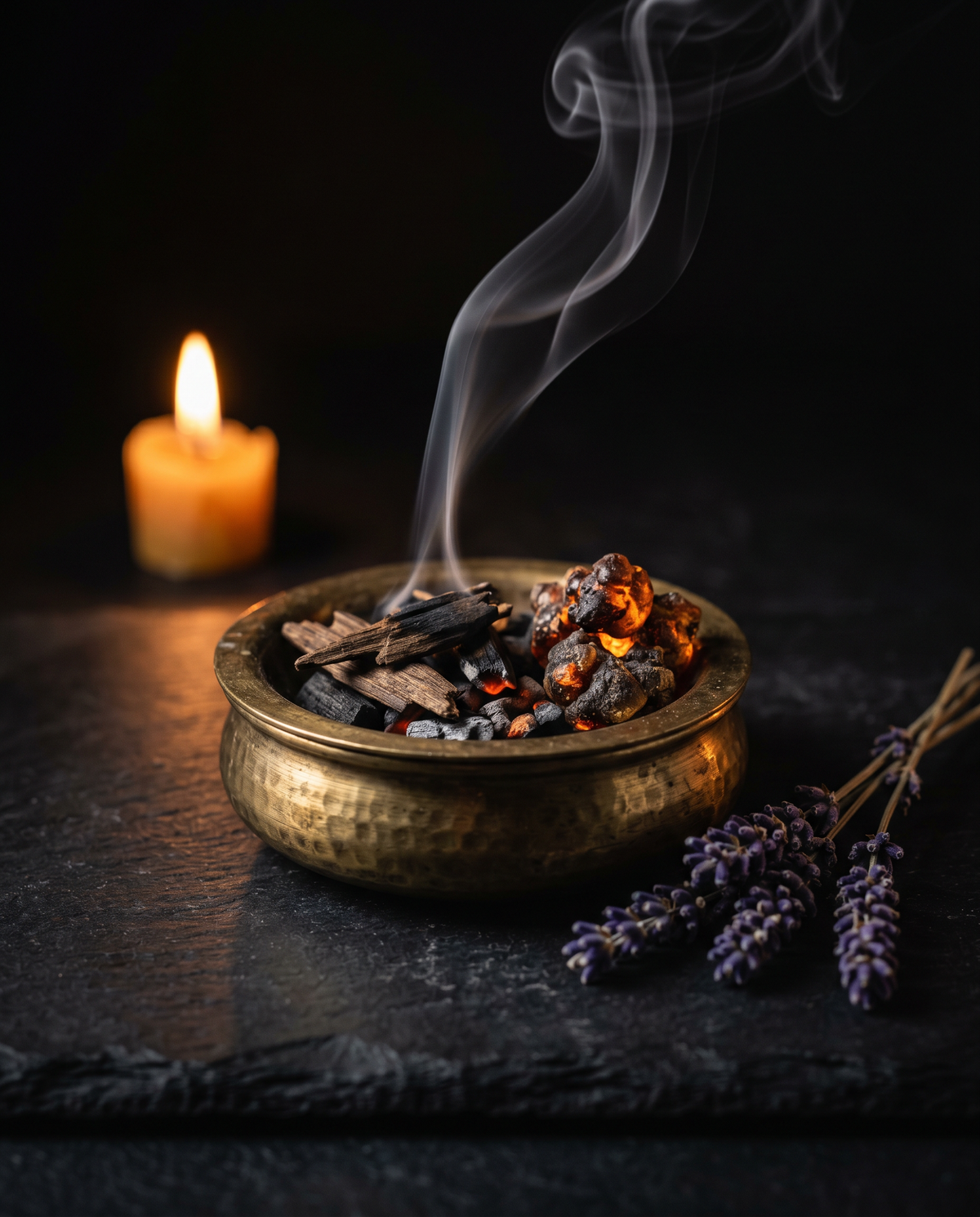 Oud · Incense · Amber · Lavender