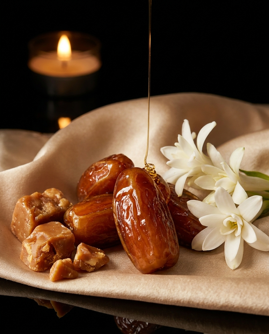 Dates · Praline · Tuberose