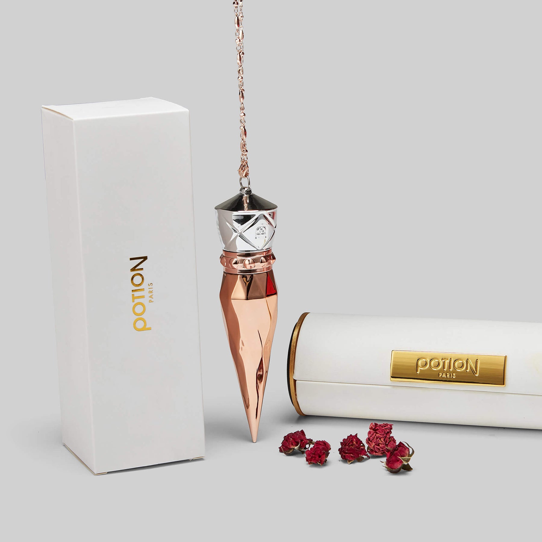 ICONIC Crystal Rose Gold Vial